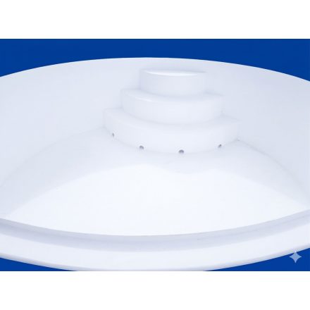 Piscină 2,5 m × 1,2 m rotundă din polipropilenă – cu scară, set de filtrare Neo Basic 6 m³/h, cămin