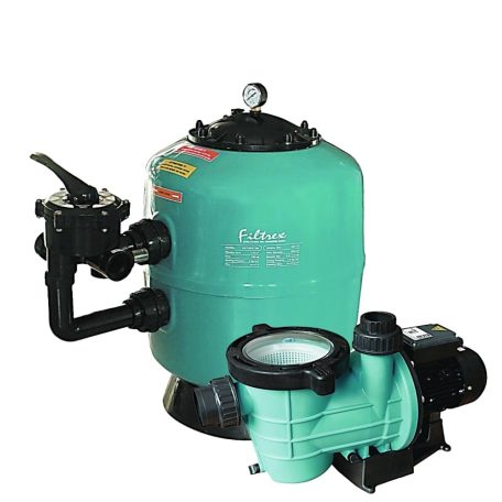 31.Set de filtrare FILTREX 450, pompă Mini Streamer 0,5hp - 8m³/h