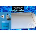 Piscină 7×3×1,5 m polipropilenă albă – colțuri rotunjite KIT cu scară, set de filtrare neo POMPA INVERPRO WI-FI IP20
