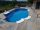 bordura piscina din piatra artificiala pentru piscina 7X3   raza  r˝-80