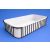 Piscină 8×3×1,5 m, albă, colțuri rotunjite, fără scară – cu clorinator MR Pure WiFi & pompă InverPro