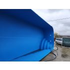 Piscină 8×3×1,5 m polipropilenă – colțuri rotunjite, KIT cu scară extrudată, SET NEO POMPA INVERPRO WI-FI IP 20