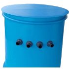 Piscină 8×3×1,5 m polipropilenă albastra fără scară – colțuri rotunjite KIT NEO POMPA INVERPRO WI-FI IP 20