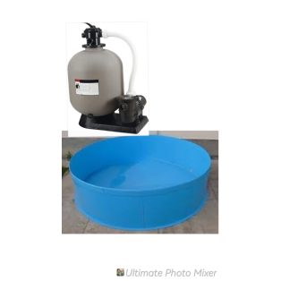   4.Piscina rotunda 3x1,2 cu set de filtrare  neo basic camin pp baypas cu 3 robinet 