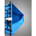 Piscină dreptunghiulară 8×3×1,5 m polipropilenă albastră, colțuri ascuțite, cu scară extrudată – KIT PREMIUM OXY fără clor
